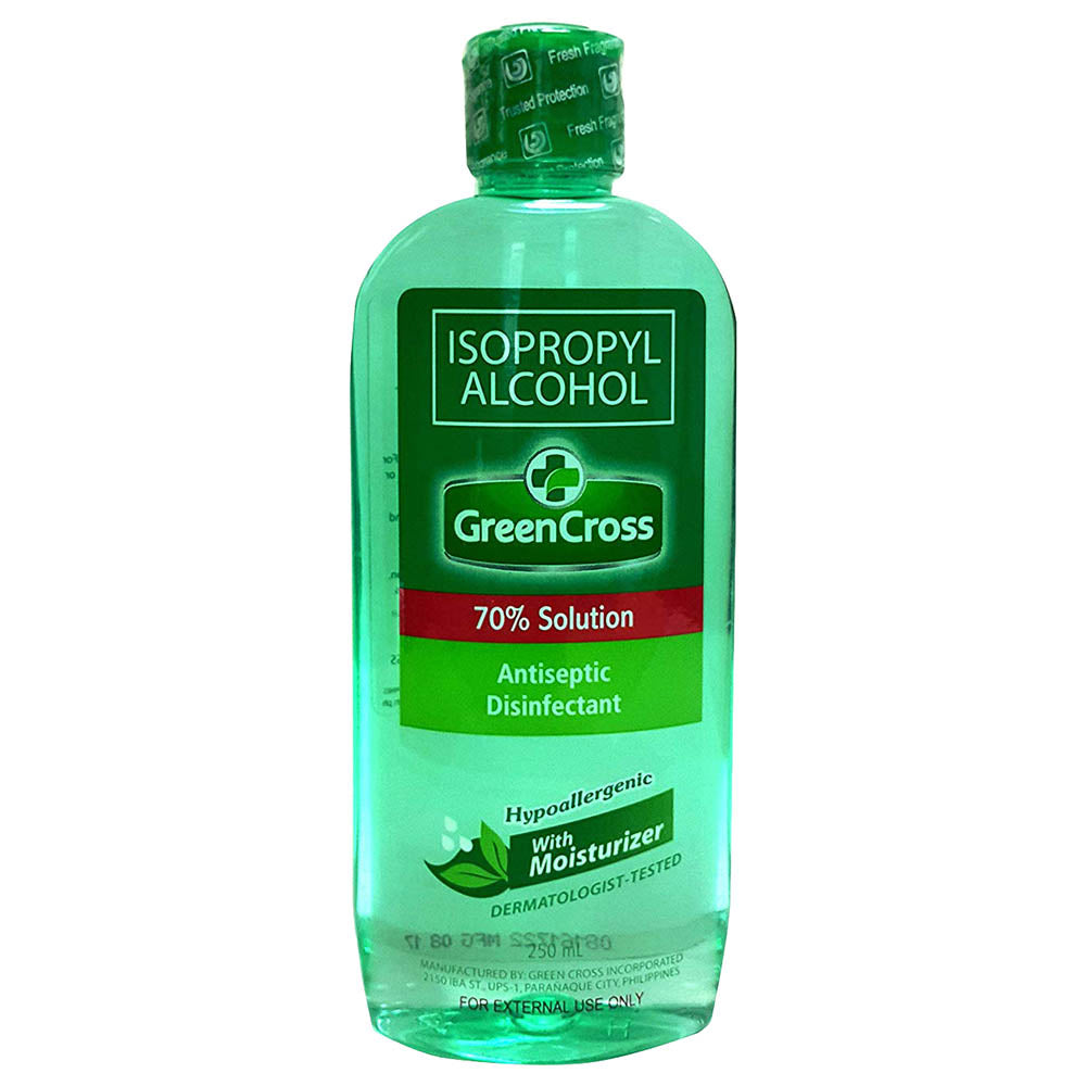 Green Cross Isopropyl Alcohol 70% 250ML