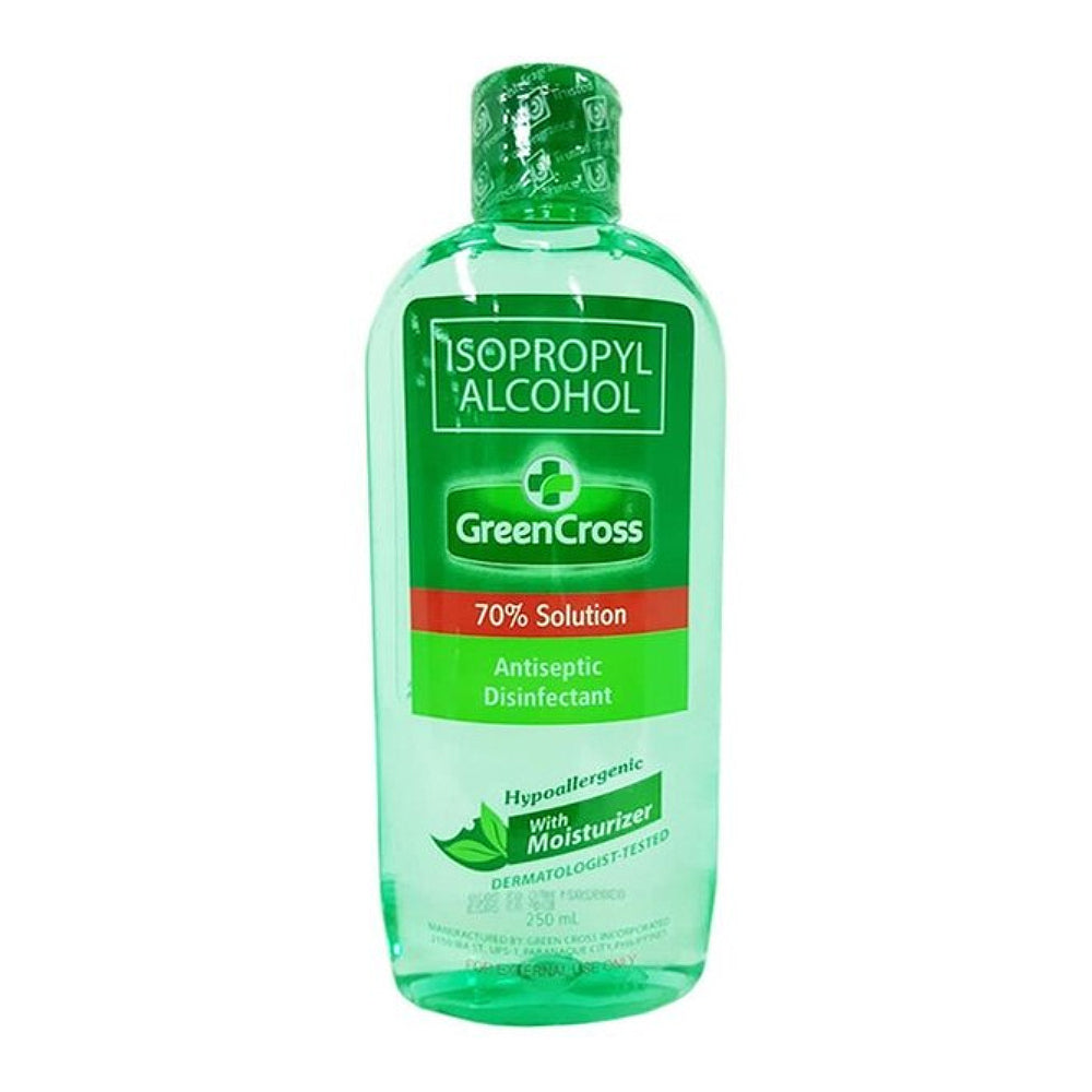 Green Cross Isopropyl Alcohol W/Moisturizer 70% 250ML