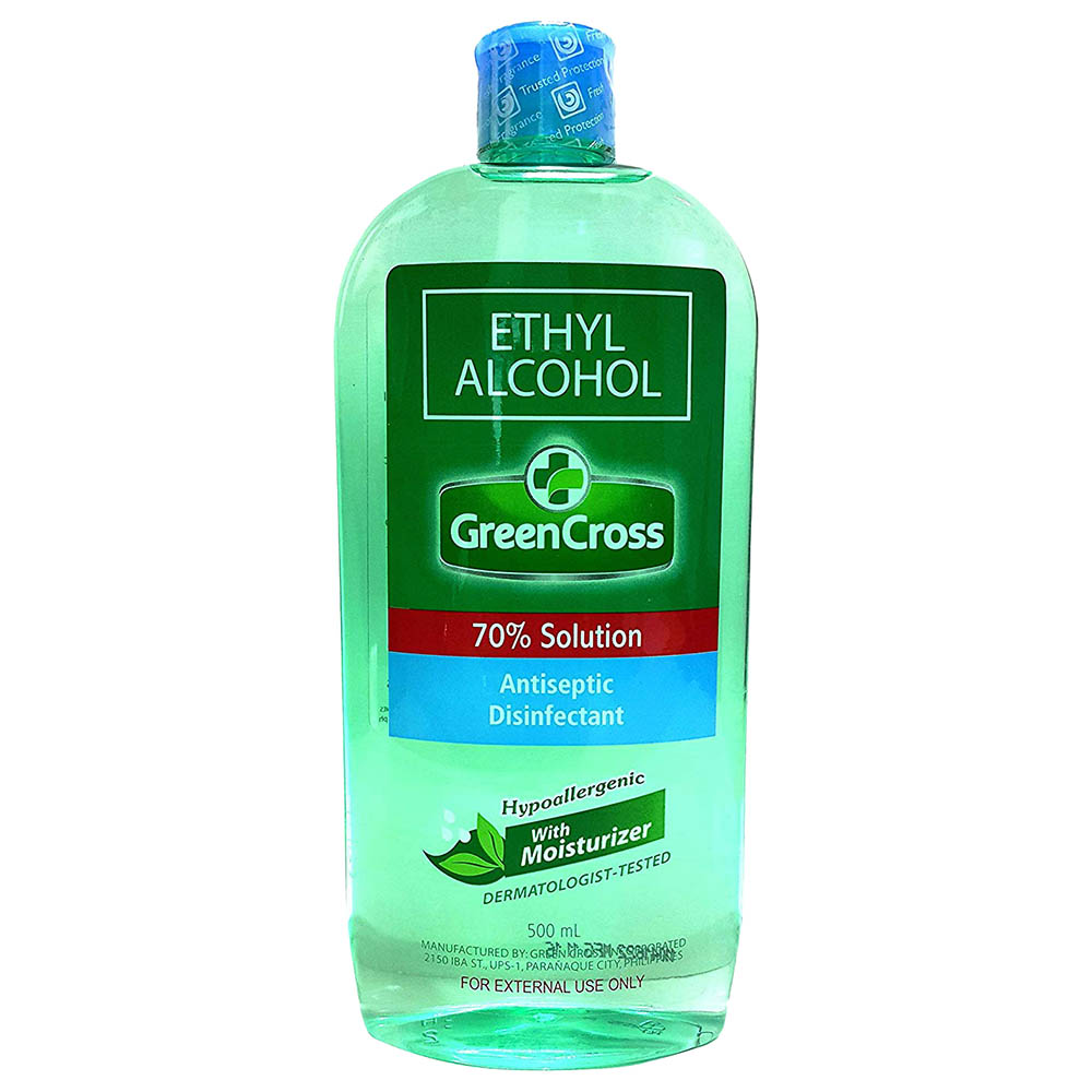 Green Cross Ethyl Alcohol 70% 500ml