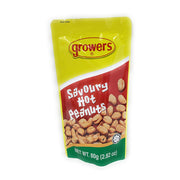 Growers Savory Hot Peanuts 80gm