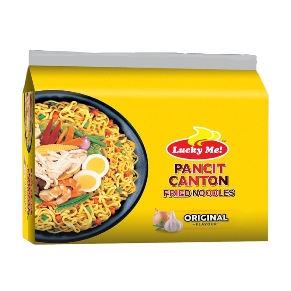 Lucky Me Pancit Canton Original Instant Fried Noodles 6x60gm