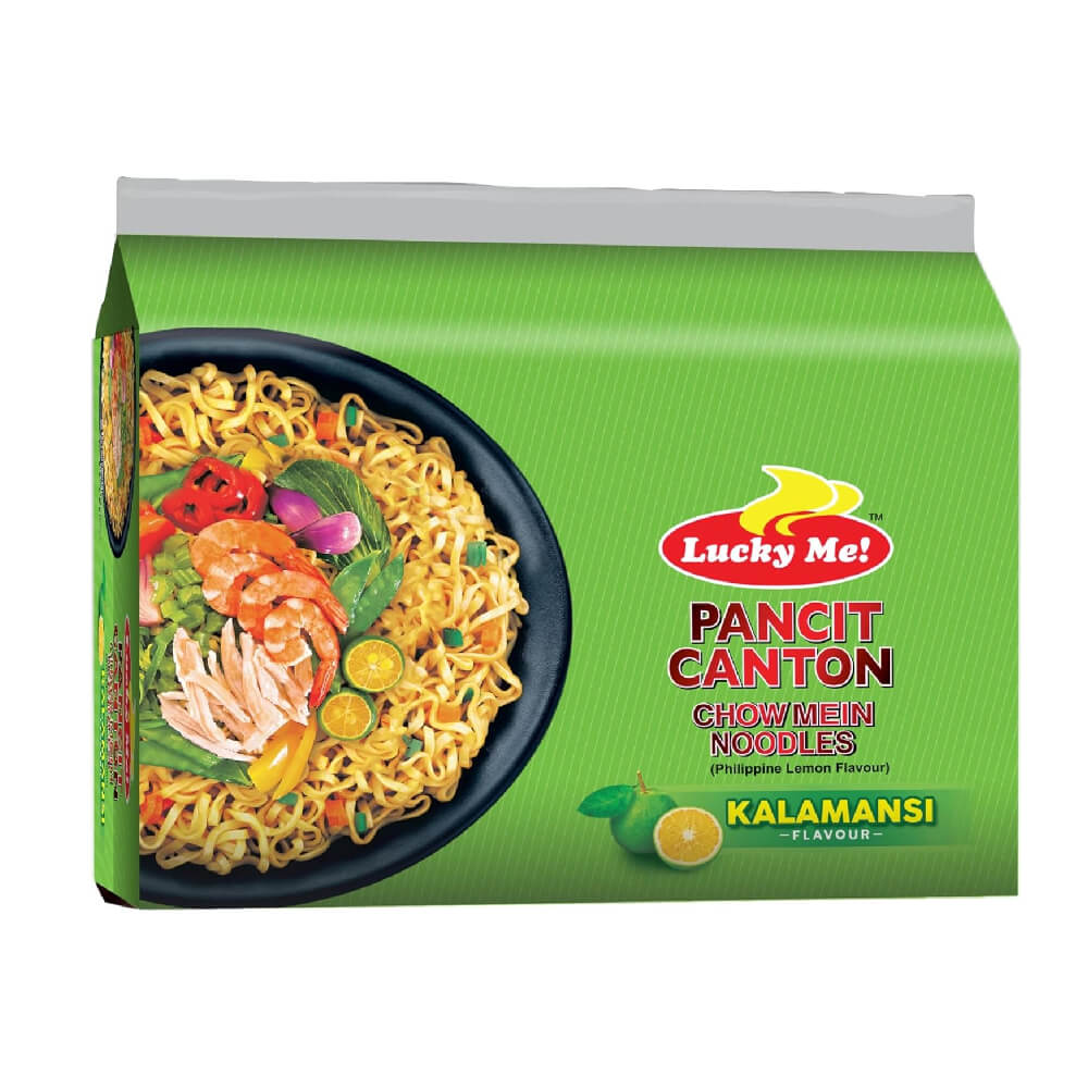 Lucky Me Pancit Canton Kalamansi Instant Fried Noodles 6x60gm
