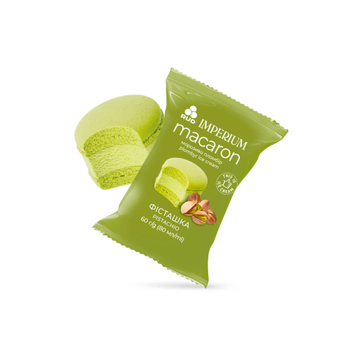 Rud Imperium Macaroon Pistachio Ice Cream 60g