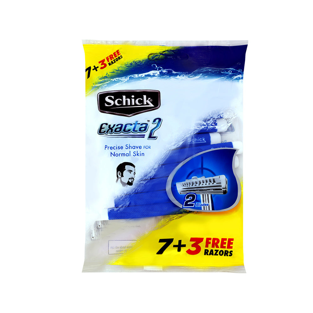Schick Razor Men Exacta2 Regular (7+3)