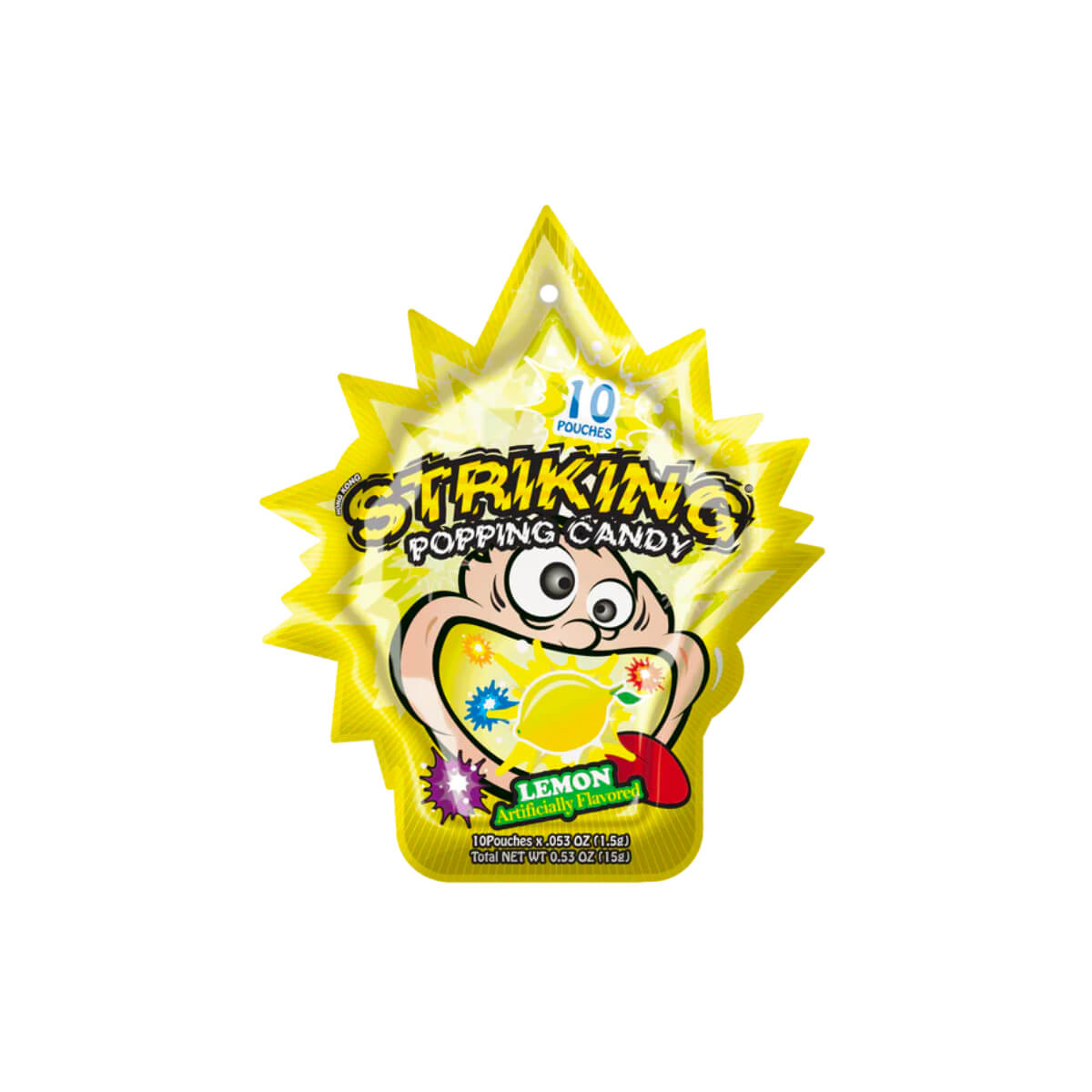 Striking Lemon Flavor Popping Candy 15g