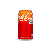 Coca Cola Orange Cream Flavour Carbonated Soft Drink 355ml