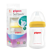 Pigeon Softouch Plastic Wide Neck Feeding Bottle 160ml