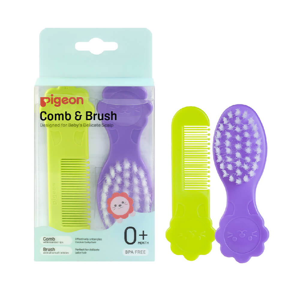 Pigeon Comb & Hair Brush Set