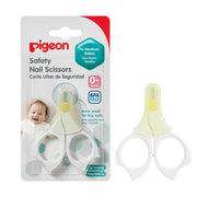 Pigeon Safety Nail Scissors With Cap  Extra Small For Newborn Babies