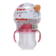 Pigeon Mag Mag Straw Cup (Pink) 200ml