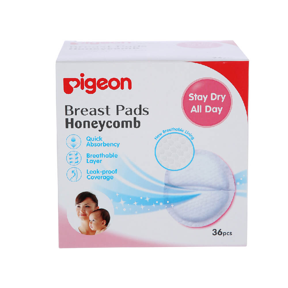 Pigeon Breast Pads Honey Comb 36pcs