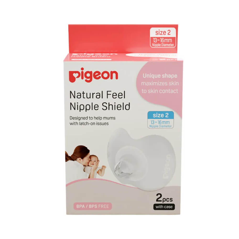 Pigeon Natural Fit Silicone Nipple Shield 2pcs