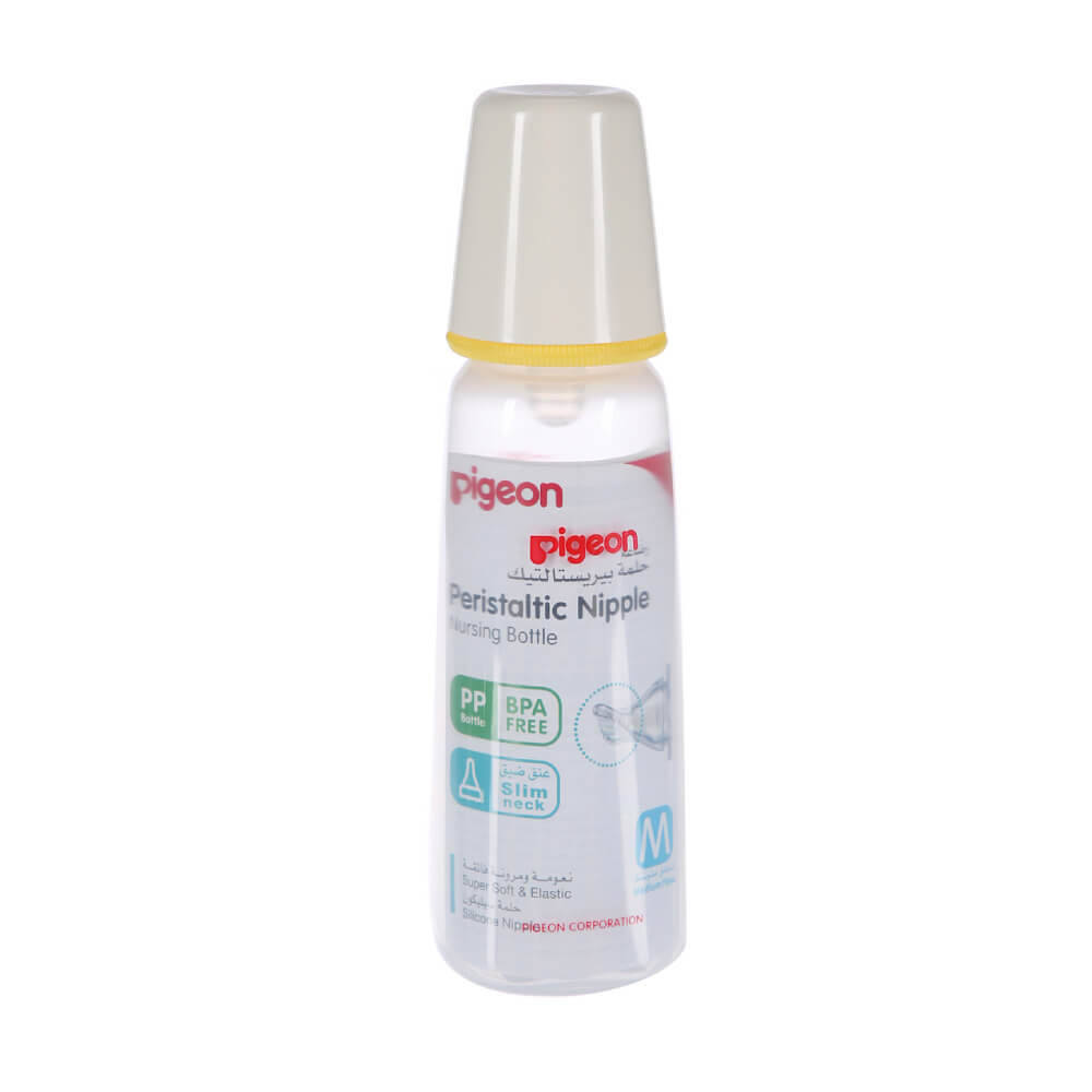 Pigeon Plastic Slim Neck Feeding Bottle�Kp-8 240ml