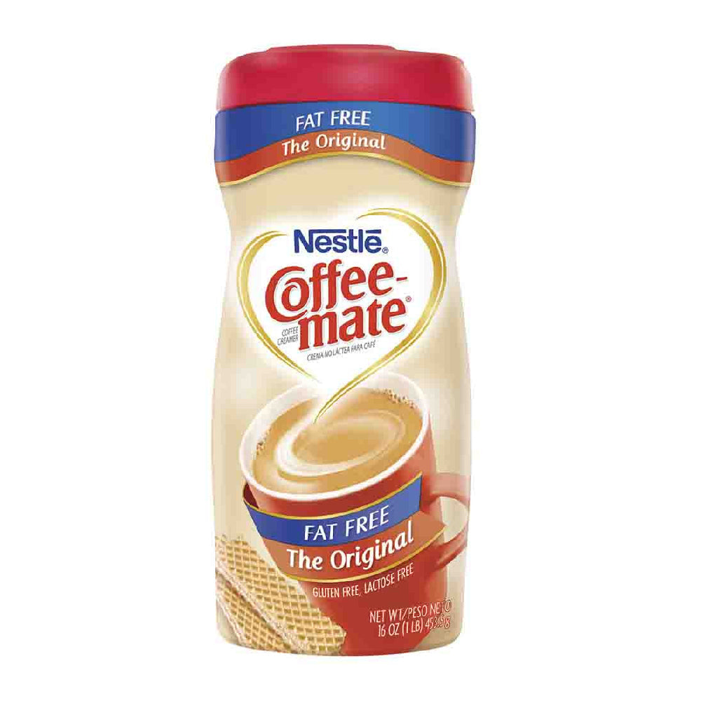 Nestle Coffee Mate FatFree Coffee Creamer Jar 453G