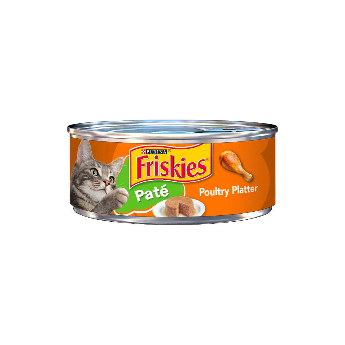 Purina Friskies Pate Poultry Platter Cat Wet Food 155g