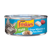Purina Friskies Pate Ocean Whitefish & Tuna Wet Cat Food 156gm