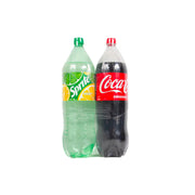 Coca Cola & Sprite Carbonated Soft Drink 2x2L