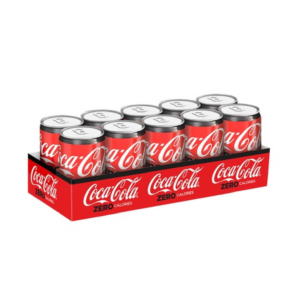 Coca Cola Zero Calories Drink 10x150ml