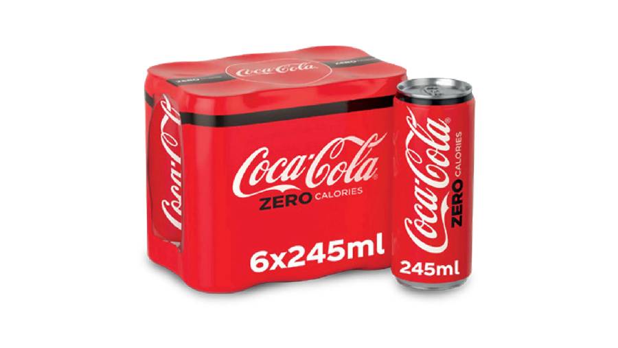Coca Cola Zero 6x245ml Can