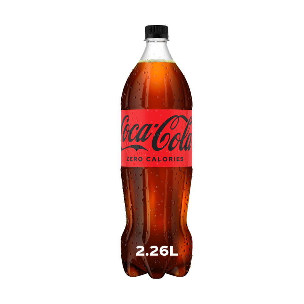 Coca Cola Zero Calories Carbonated Soft Drink 2.26L