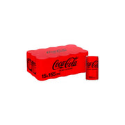Coca Cola Zero Can 155mlx15 Pcs