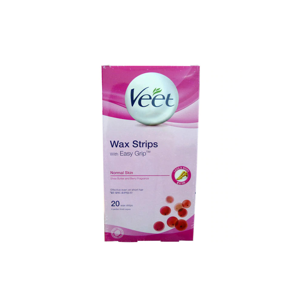 Veet Hair Removing Wax Strips For Naormal Skin 20's