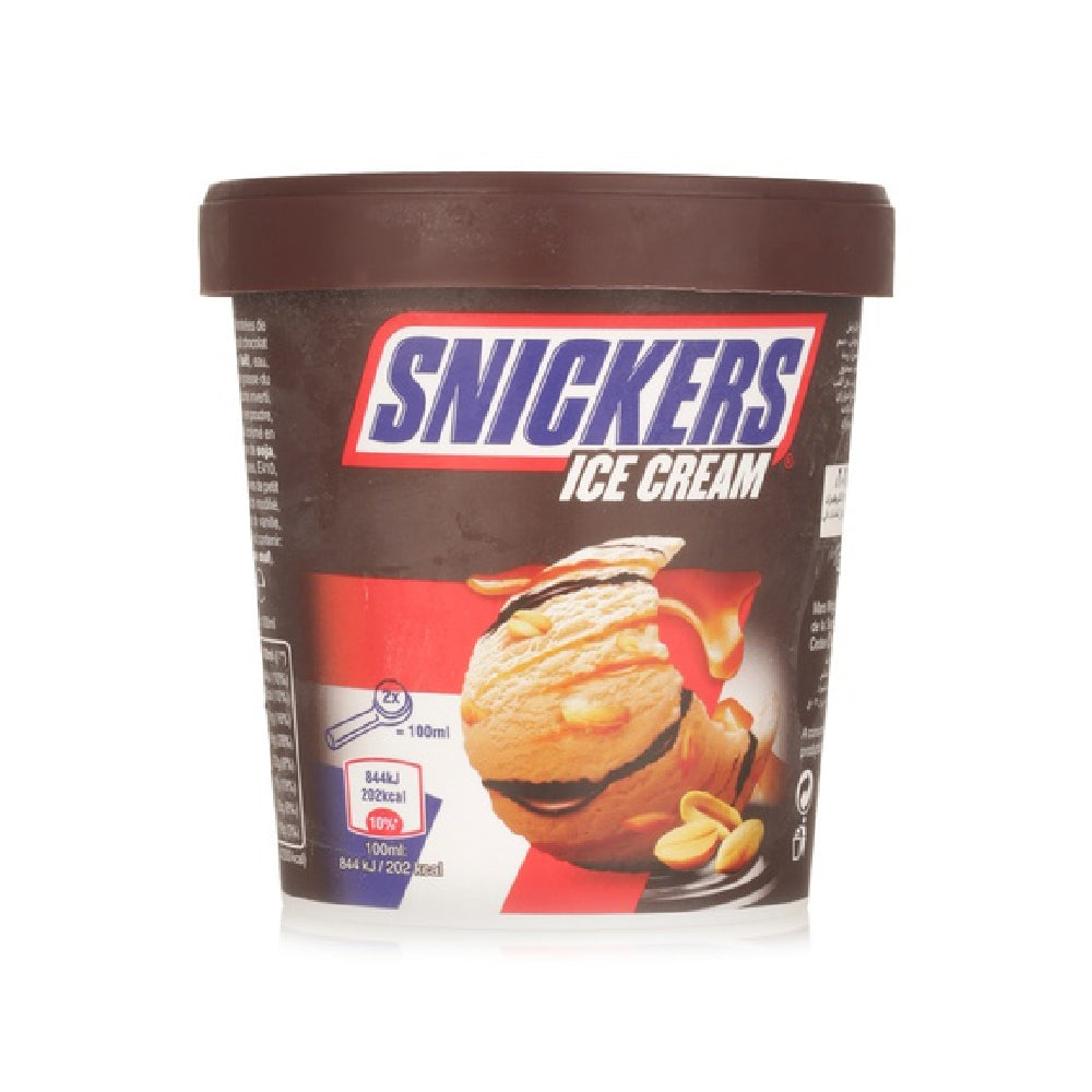 Snickers Ice Cream Tub 335gm