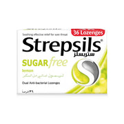 Strepsils Lemon Sugar Free Lozenges 36s