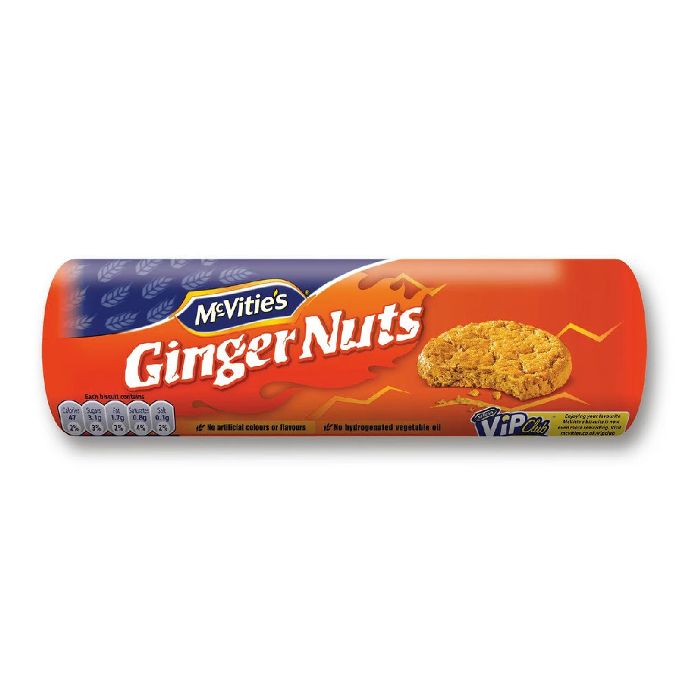 McVities Ginger Nuts 250gm