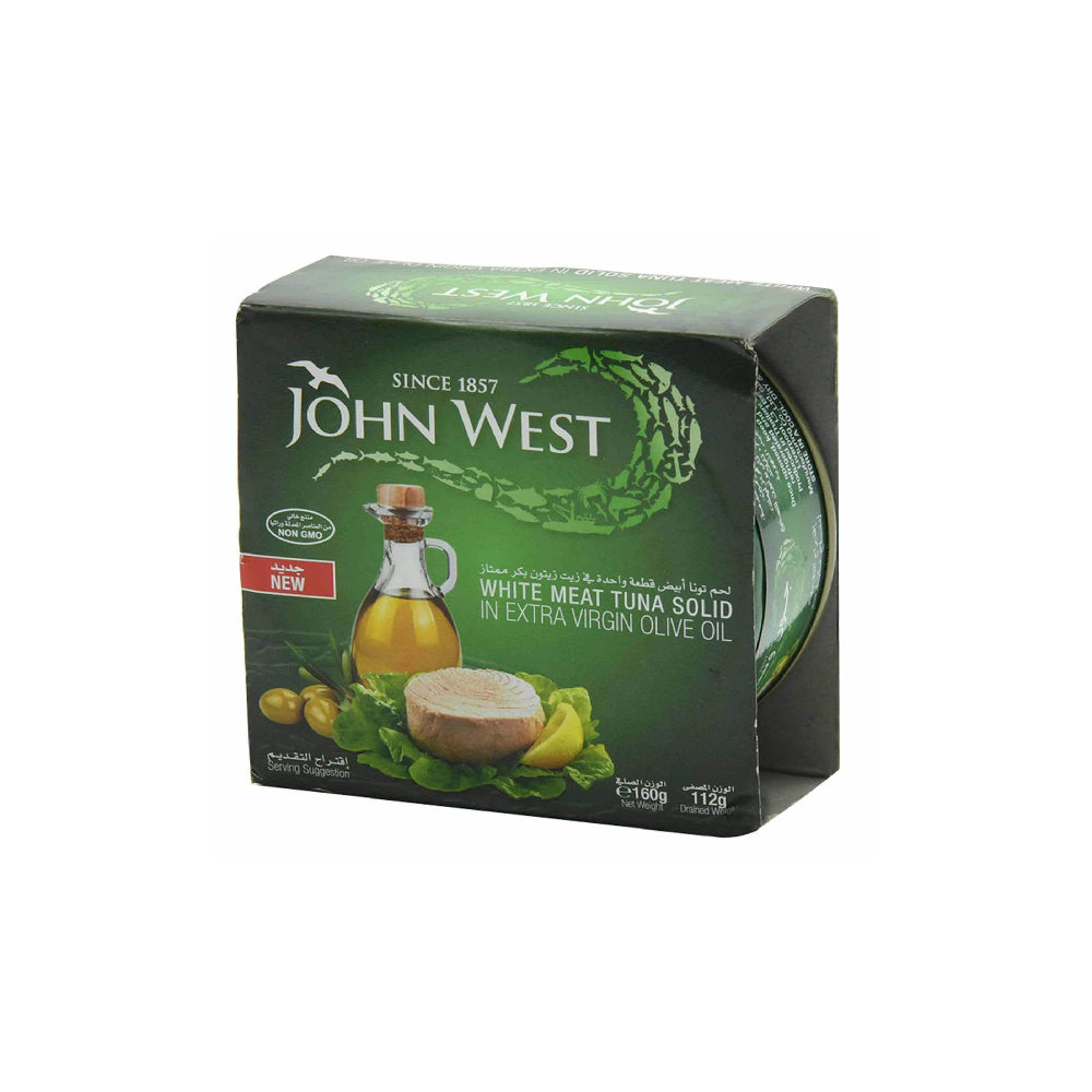 John West White Meat Tuna in E/V Olive Oil 160G