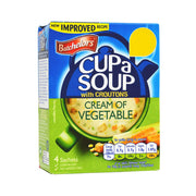 Batchelors Cup a Soup Cream Of Vegetable With Croutons 122gm
