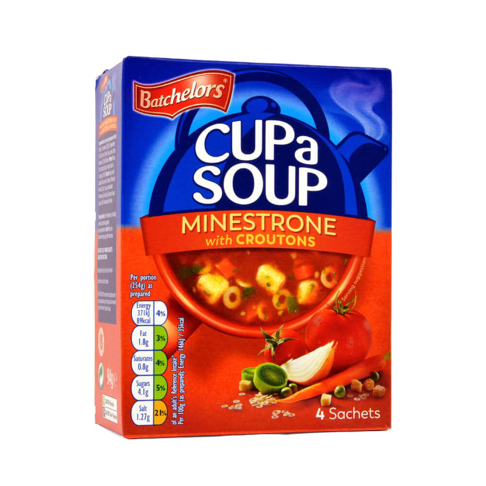 Batchelors Cup A Soup Minestrone With Croutons 94gm