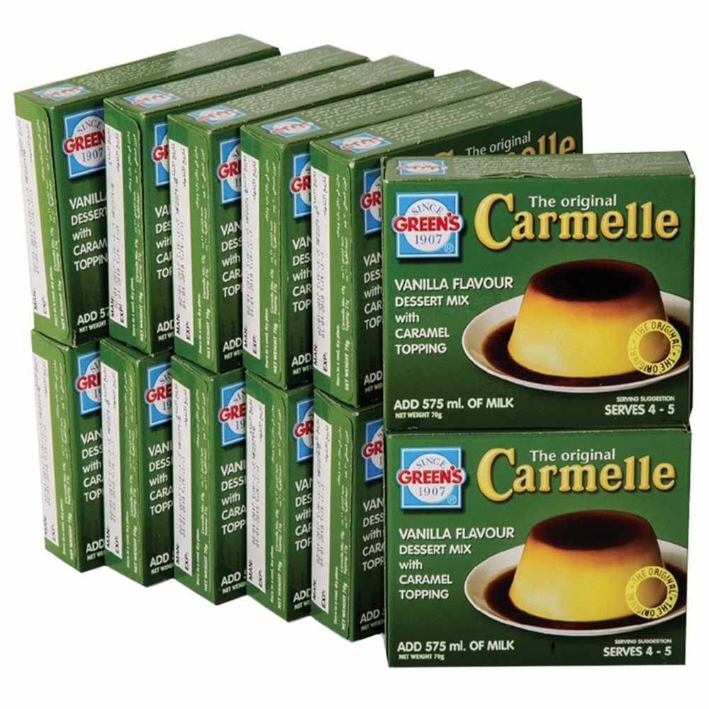 Greens Cream Caramel Topping 12x70Gm Promo