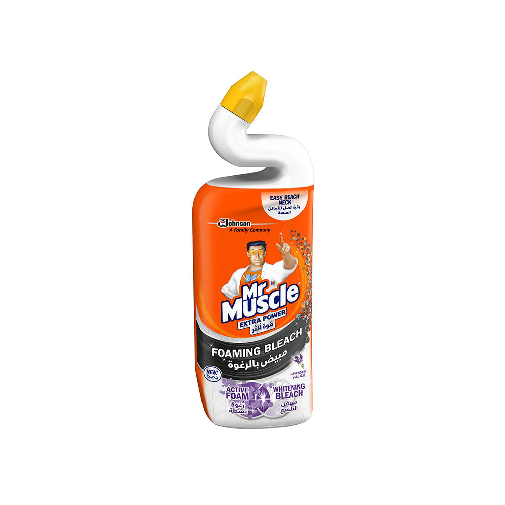 Mr. Muscle Toilet Foaming Bleach Lavender 750ml