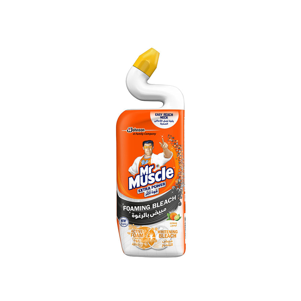 Mr. Muscle Toilet Foaming Bleach Citrus 750ml
