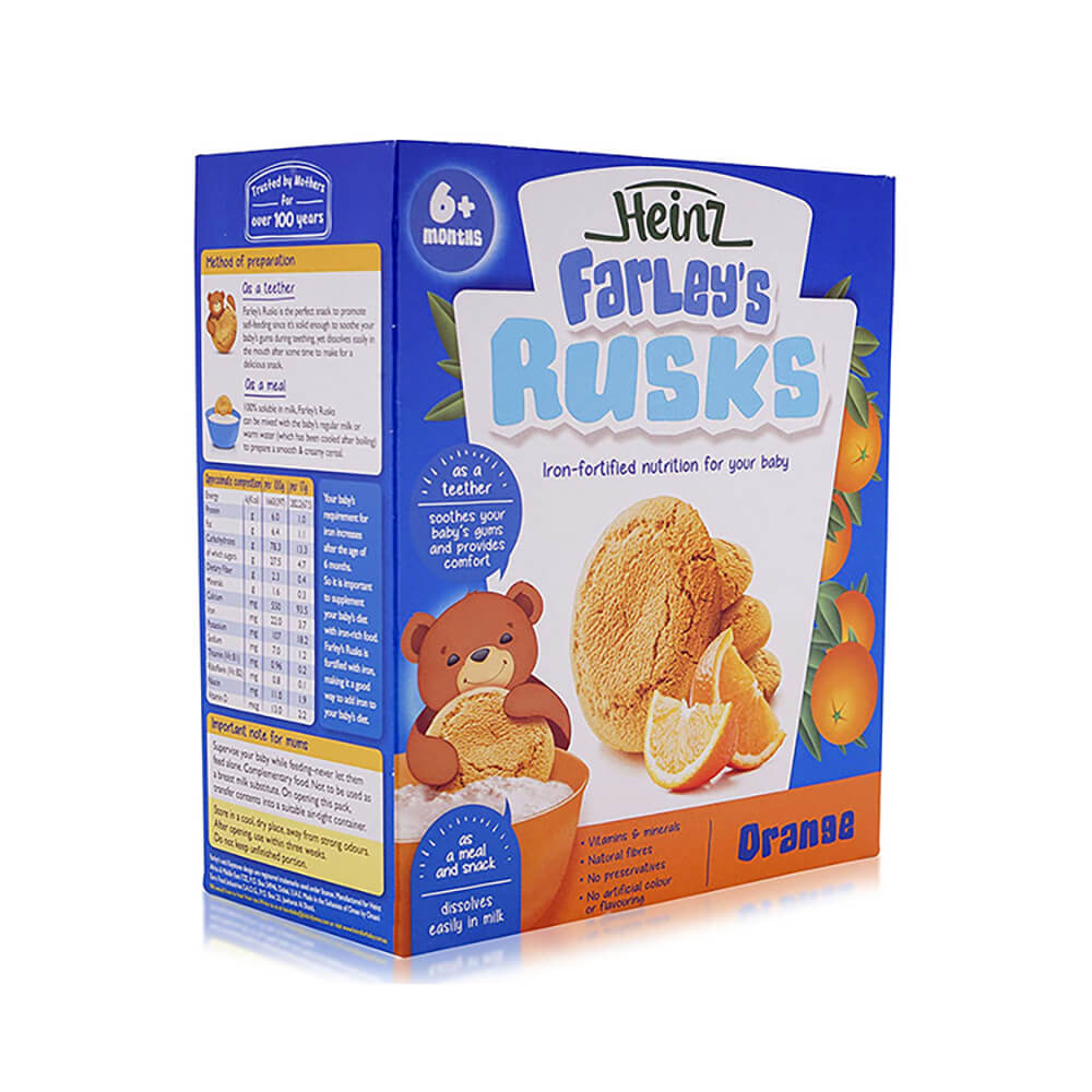 Farley's Rusks Orange 18's 300G