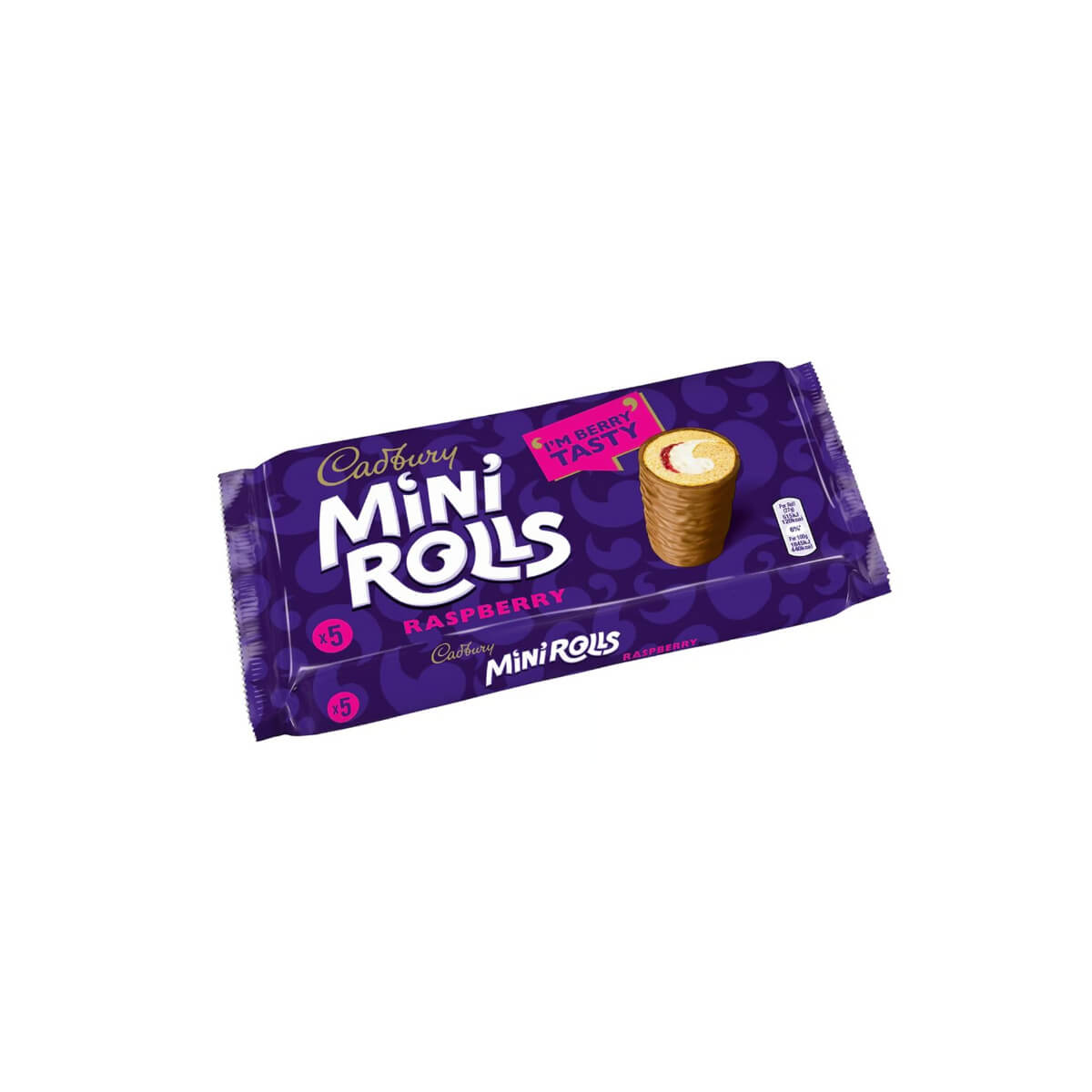 Cadbury Raspberry Mini Rolls Cake 142g