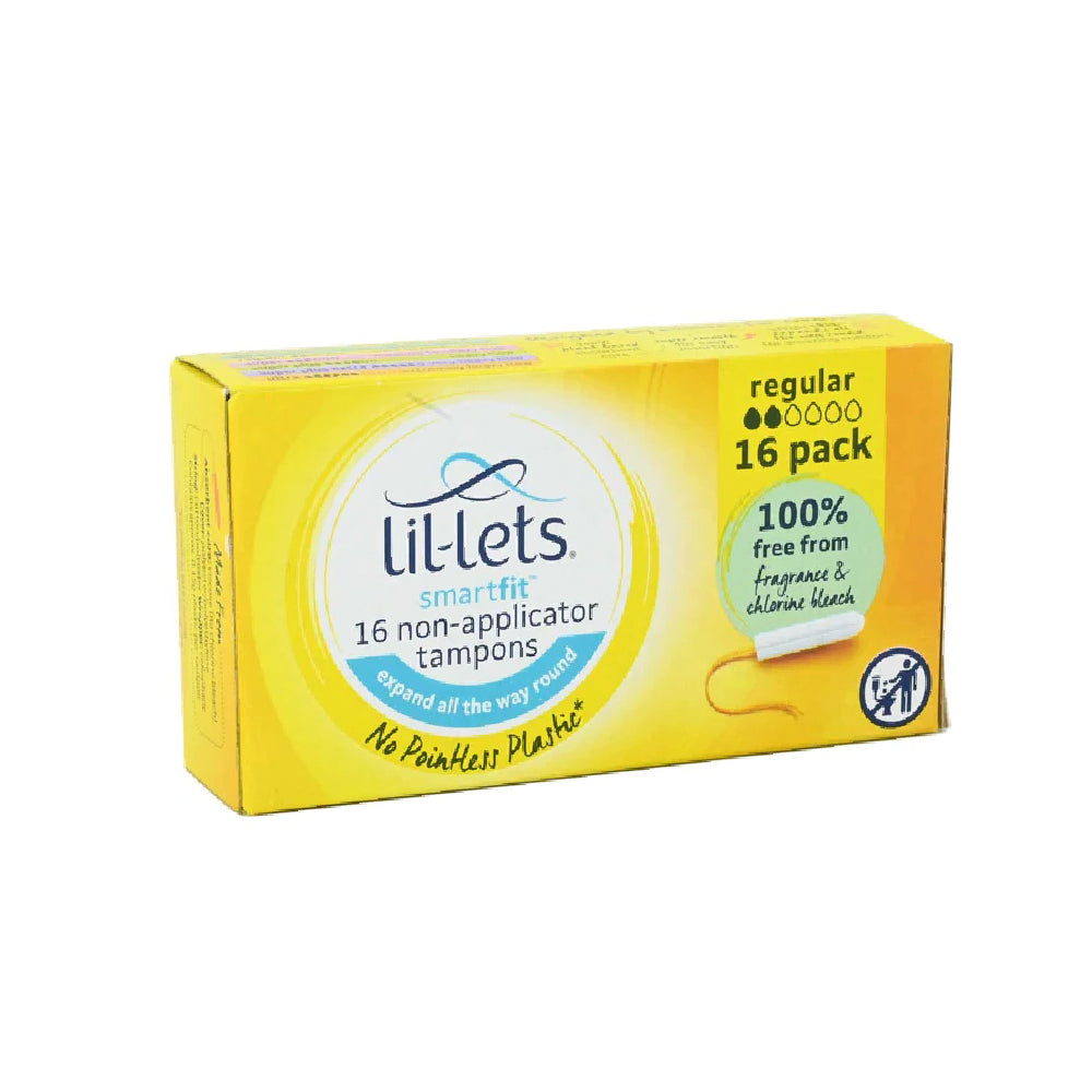 Lil-lets Tampon Non Applicator Regular 16