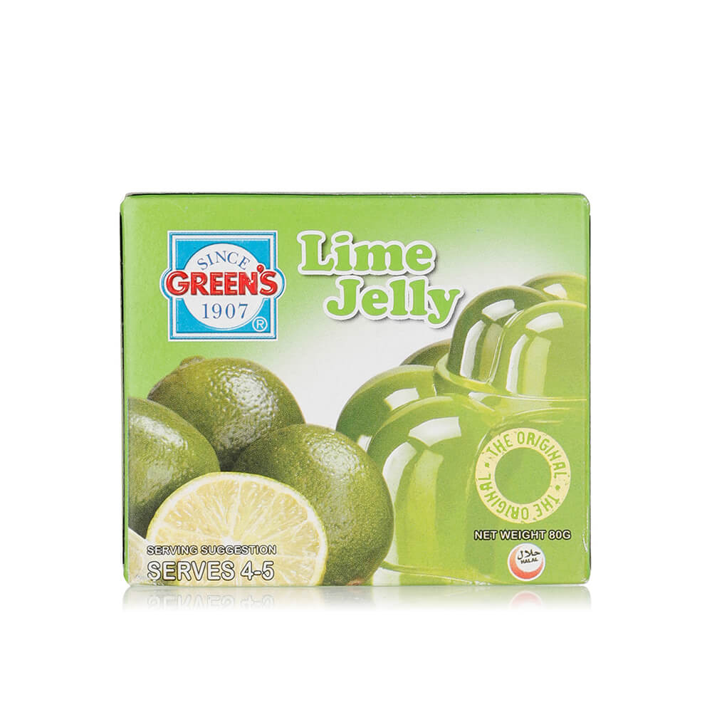 Green's Jelly Lime 80G