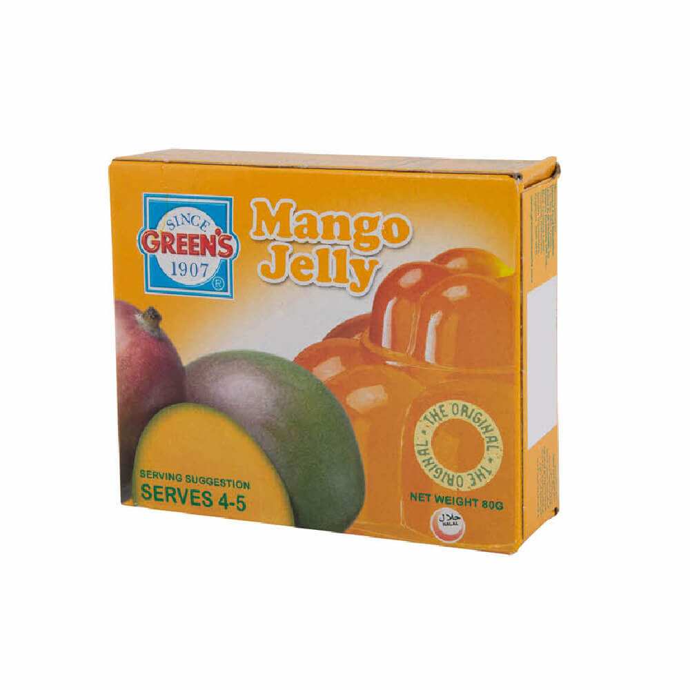 Green's Jelly Mango 80G