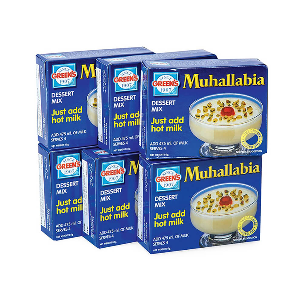 Green's Muhallabia Dessert Mix 85Gx6