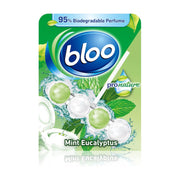 Bloo Pro Nature Mint Eucalyptus Balls Toilet Rim Blocks 50gm