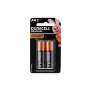 Duracell Original AA2 1.5V Alkaline Batteries 2 Pieces