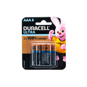 Duracell AAA8 1.5V Alkaline Batteries 8 Pieces