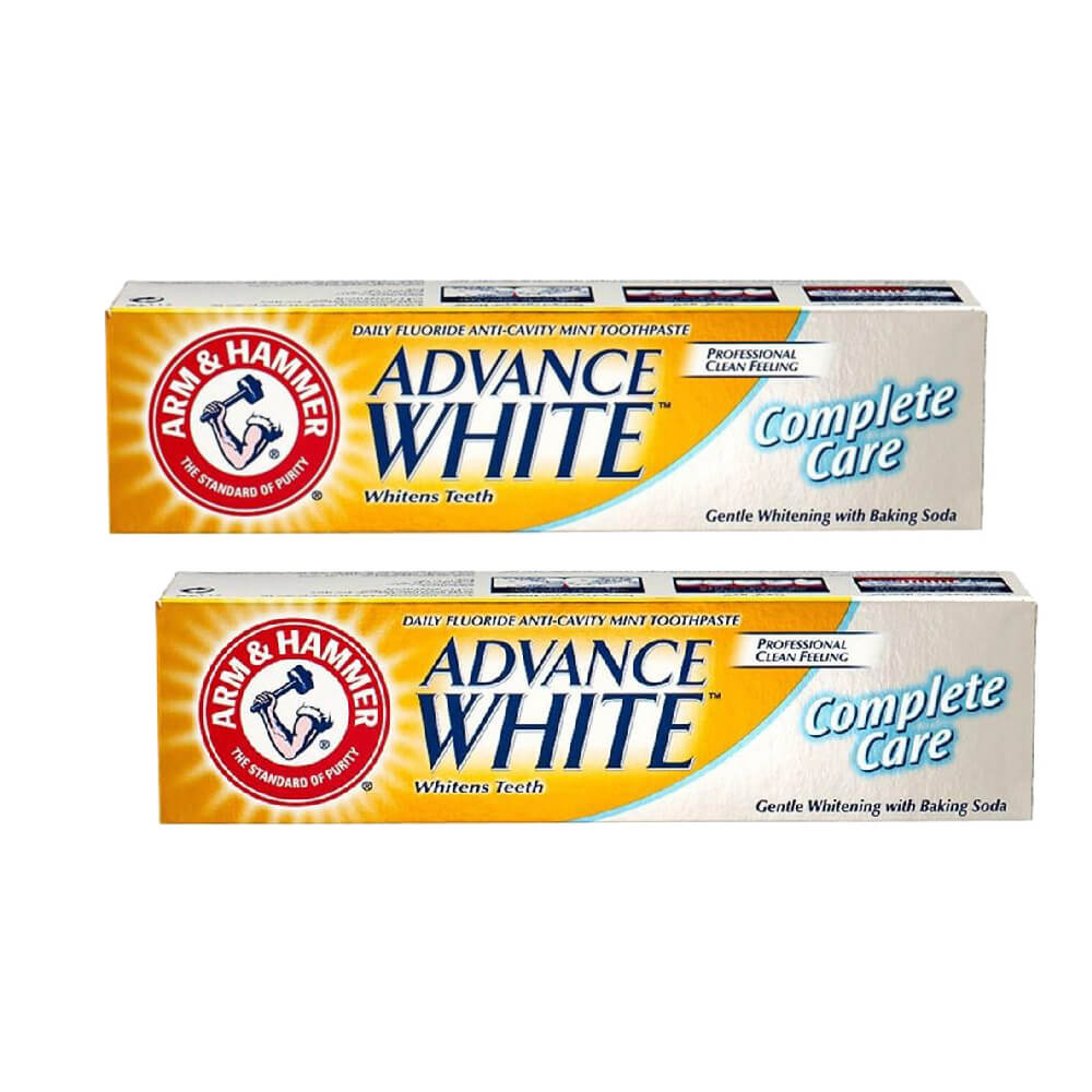Arm & Hammer Advance White Complete Care Toothpaste 2x115Gm