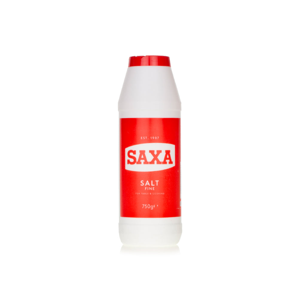 Saxa Table Salt Fine Poly Bottle  750G
