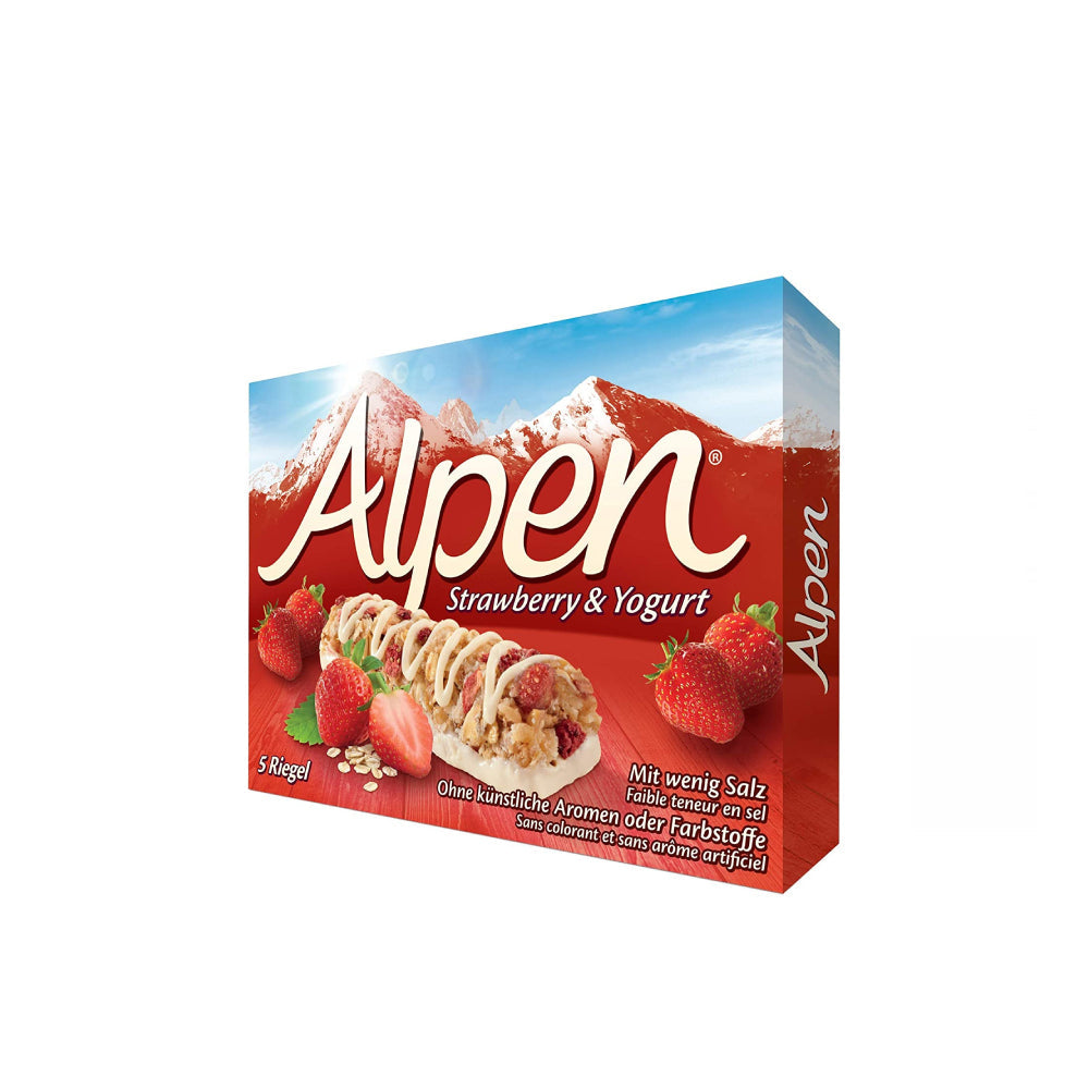 Alpen Bar Strawberry Yoghurt 5x29G
