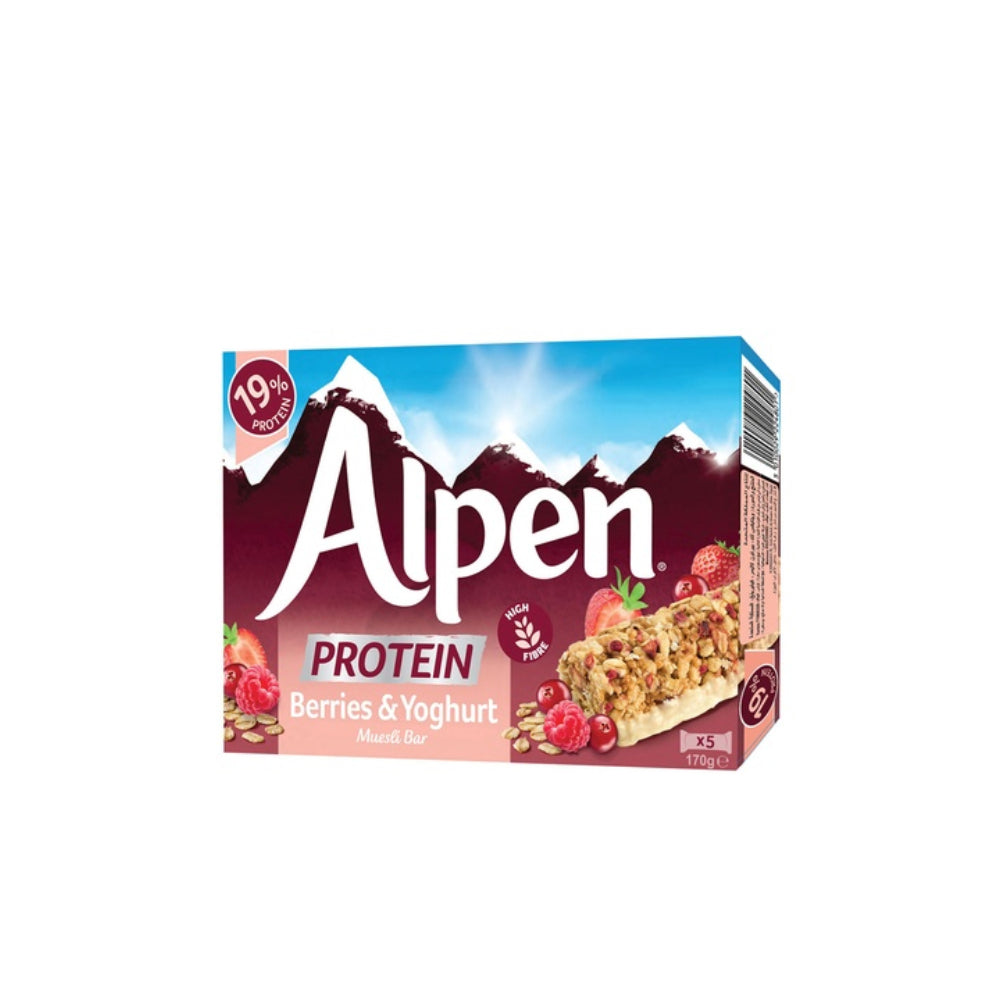 Alpen Protein Bar Berries 5x34G