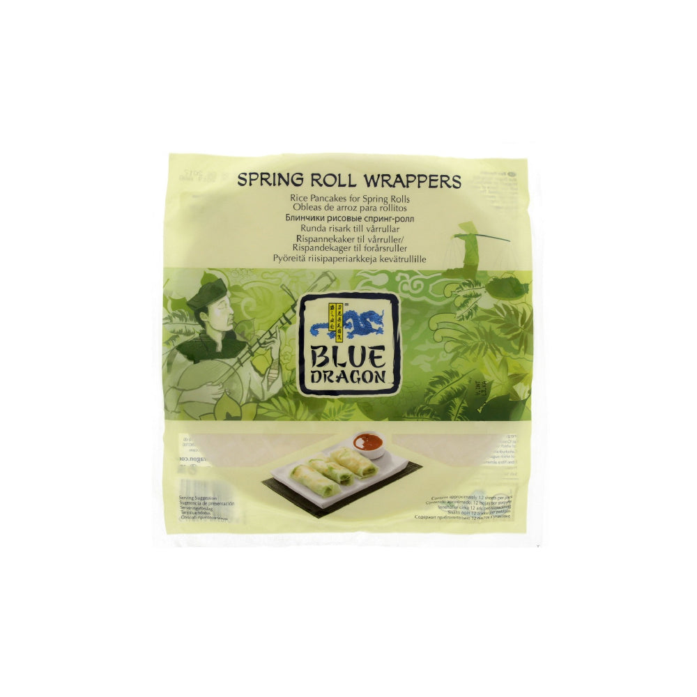 Blue Dragon Spring Roll Wrappers 134G