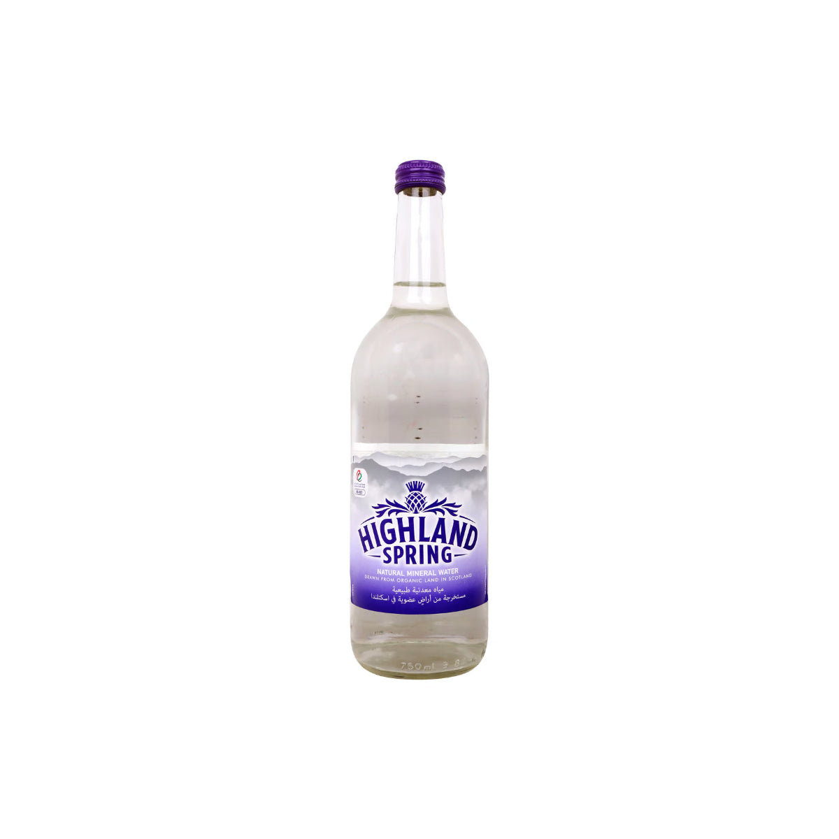 Highland Spring Natural Mineral Water 750ml